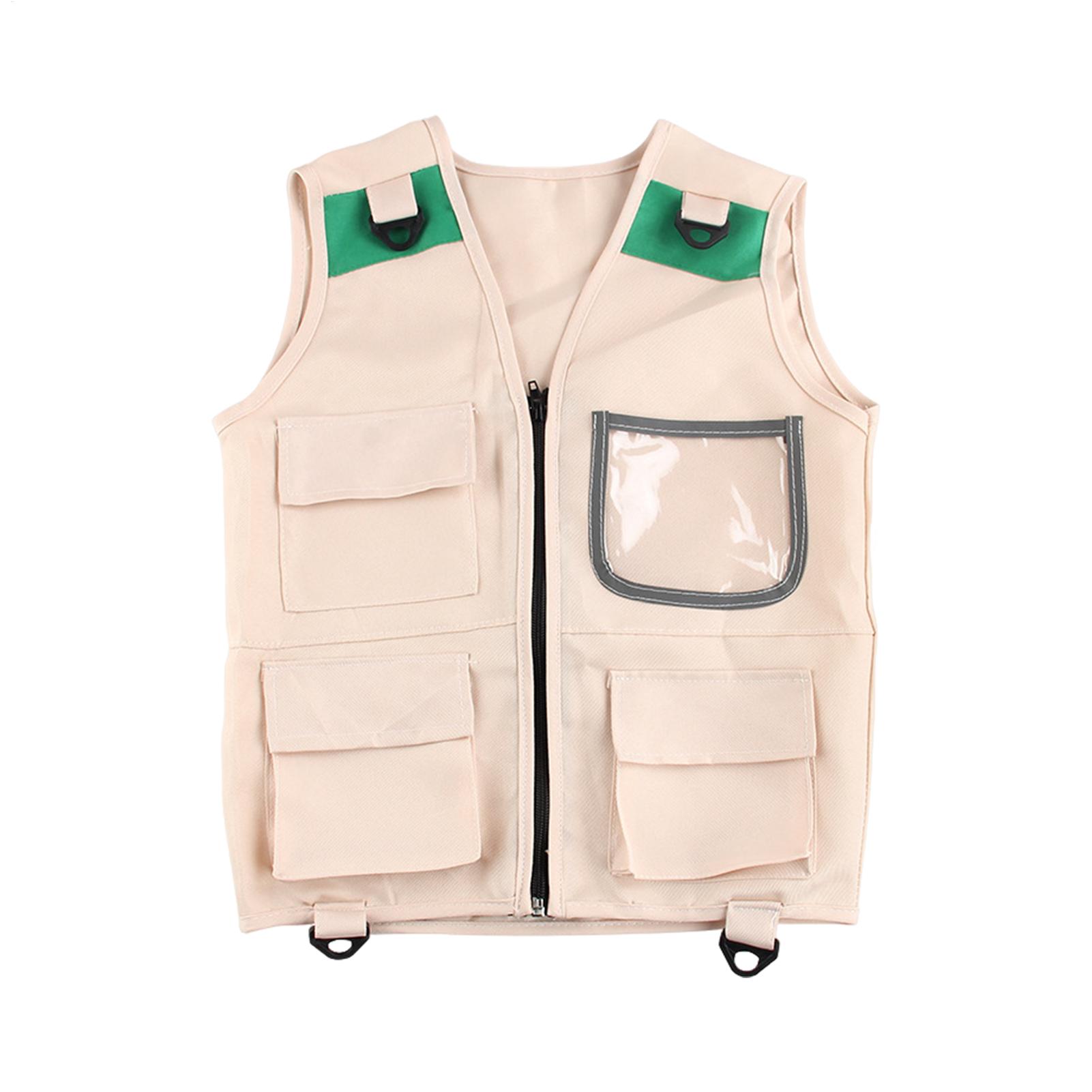 زي سفاري للأطفال، سترة عمالية  - مراجعة Kids Outdoor Vest وسعره