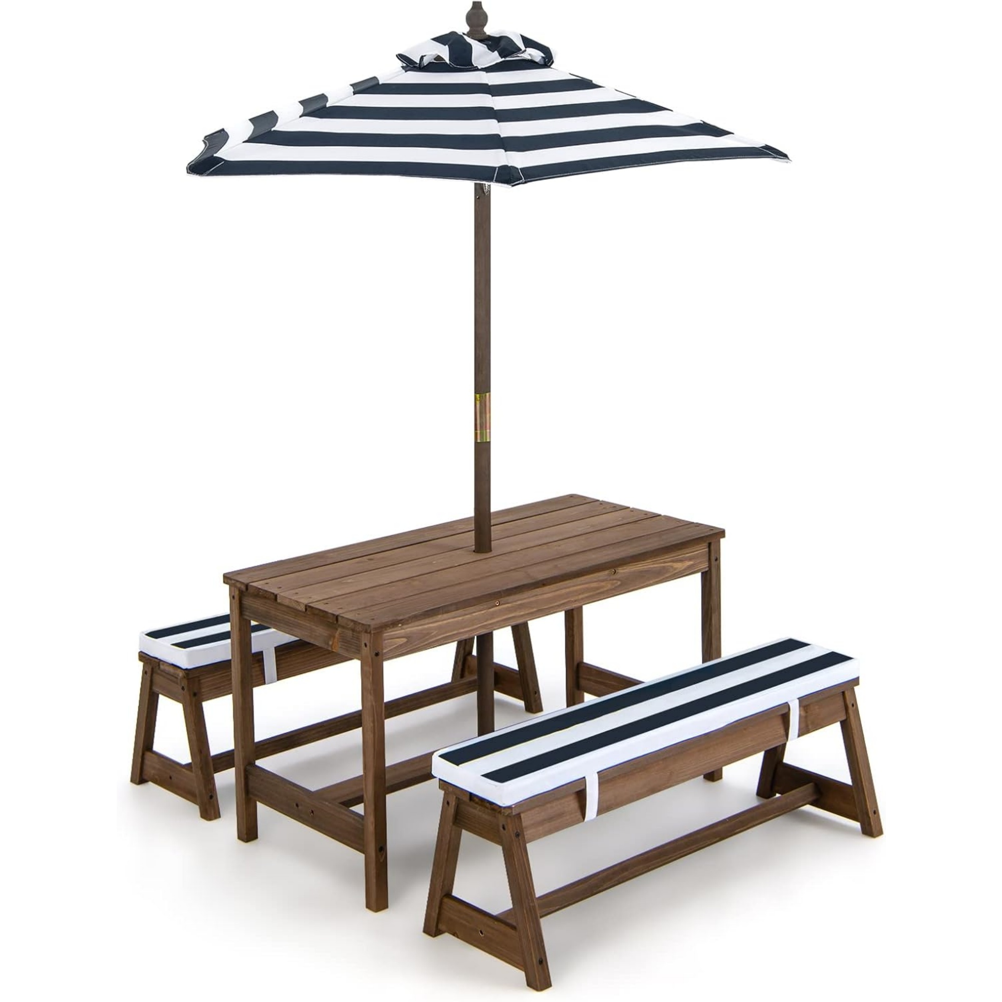 طاولة نزهة للأطفال مع مظلة قاب - مراجعة Kids Outdoor Table With Umbrella وسعره