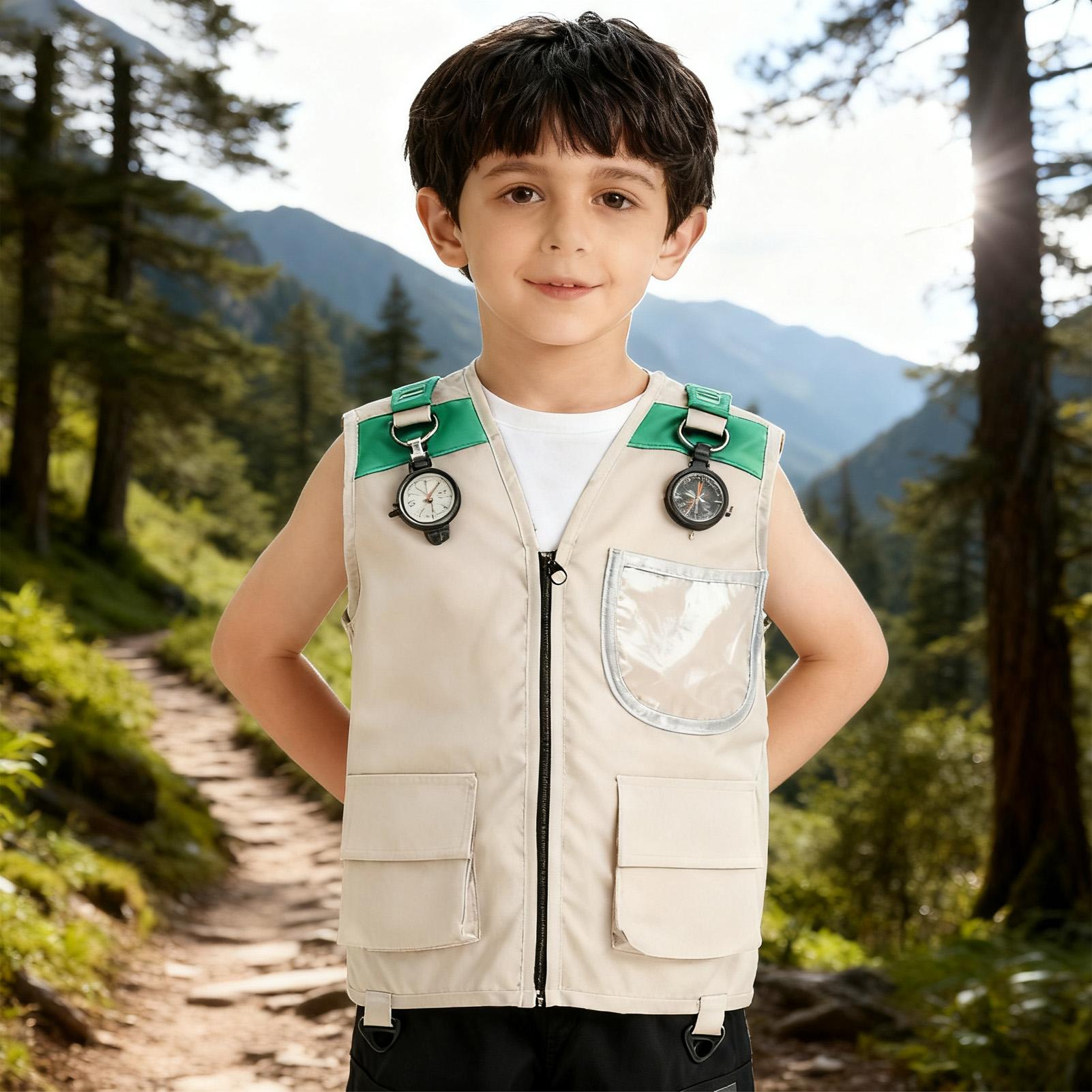 سترة استكشافية للأطفال، زي سفا - مراجعة Kids Outdoor Vest وسعره