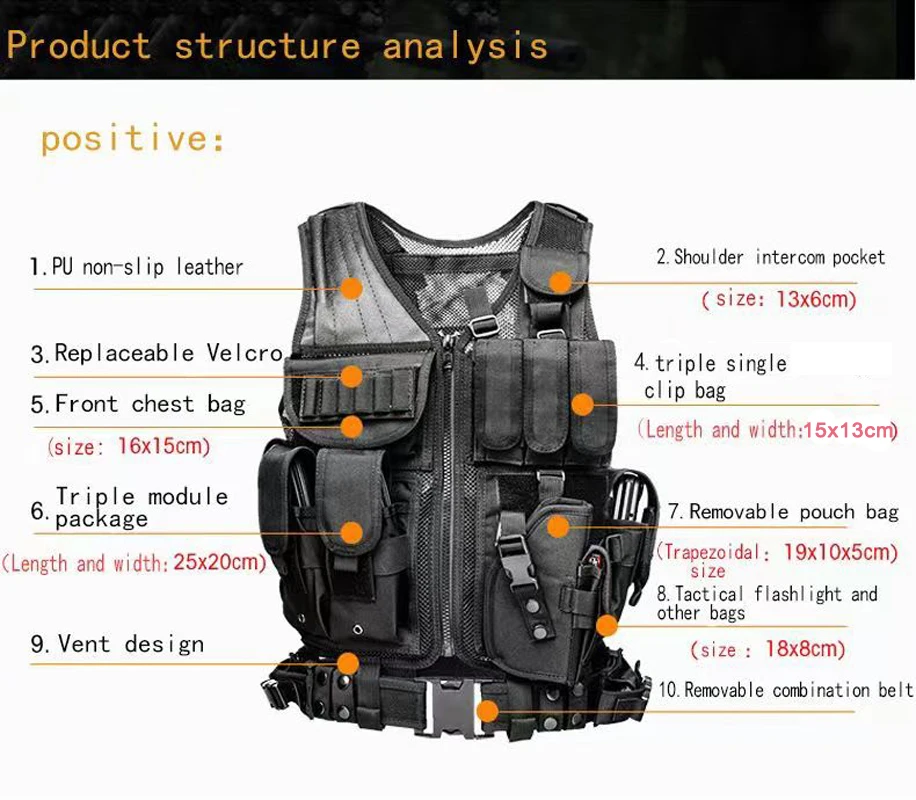 سترة تكتيكية قابلة للتعديل بنظ - مراجعة Kids Outdoor Vest وسعره