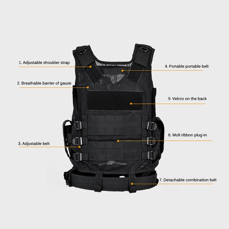 سترة تكتيكية قابلة للتعديل بنظ - مراجعة Kids Outdoor Vest وسعره