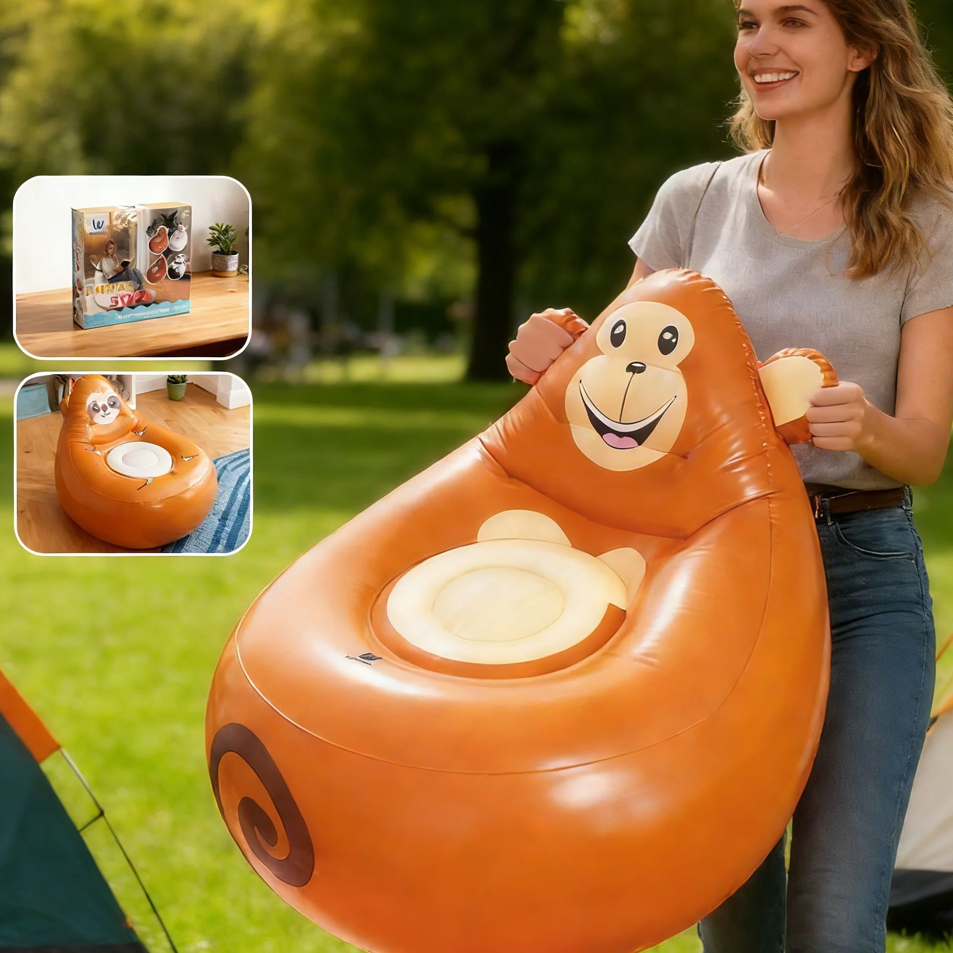 أريكة كسولة قابلة للنفخ للأطفا - مراجعة Kids Outdoor Lounge Chair وسعره