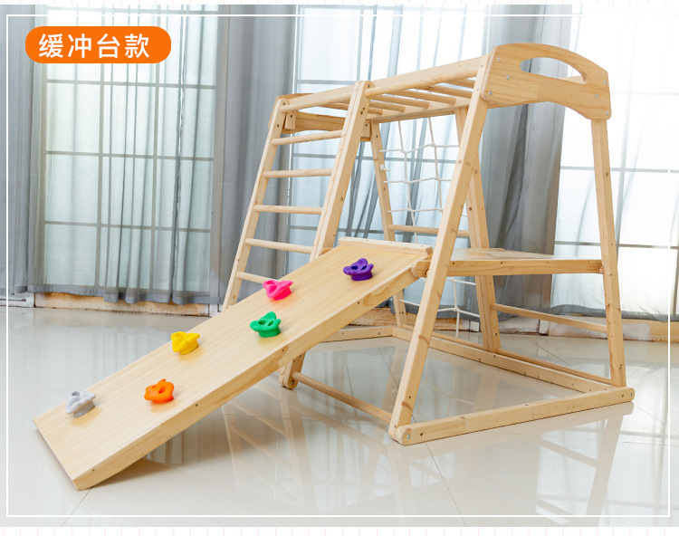 إطار تسلق للأطفال من الخشب الص - مراجعة Kids Outdoor Wooden Climbing Frame وسعره