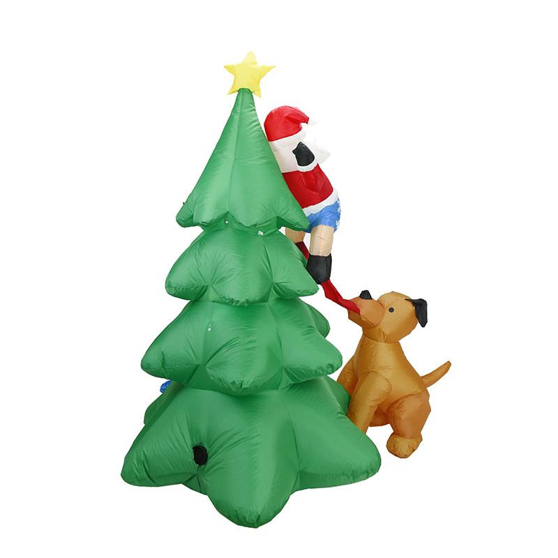 سانتا كلوز القابل للنفخ بطول 6 - مراجعة Kids Outdoor Gifts وسعره
