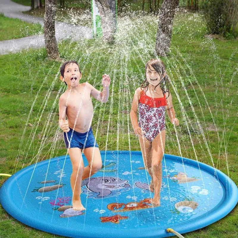 حمامات رذاذ الماء للأطفال في ا - مراجعة Sprinkler Splash Pad وسعره