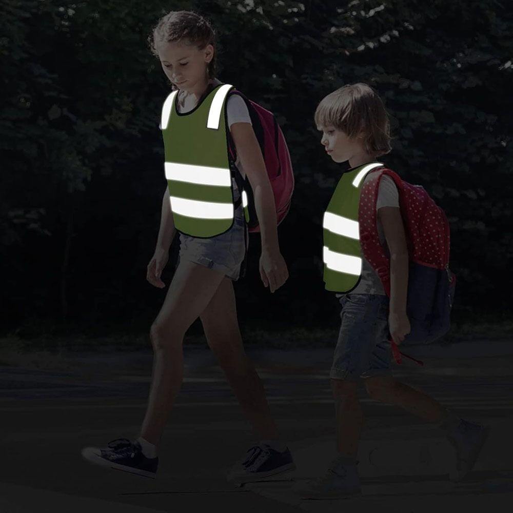 سترة أمان خارجية عالية الوضوح  - مراجعة Kids Outdoor Vest وسعره