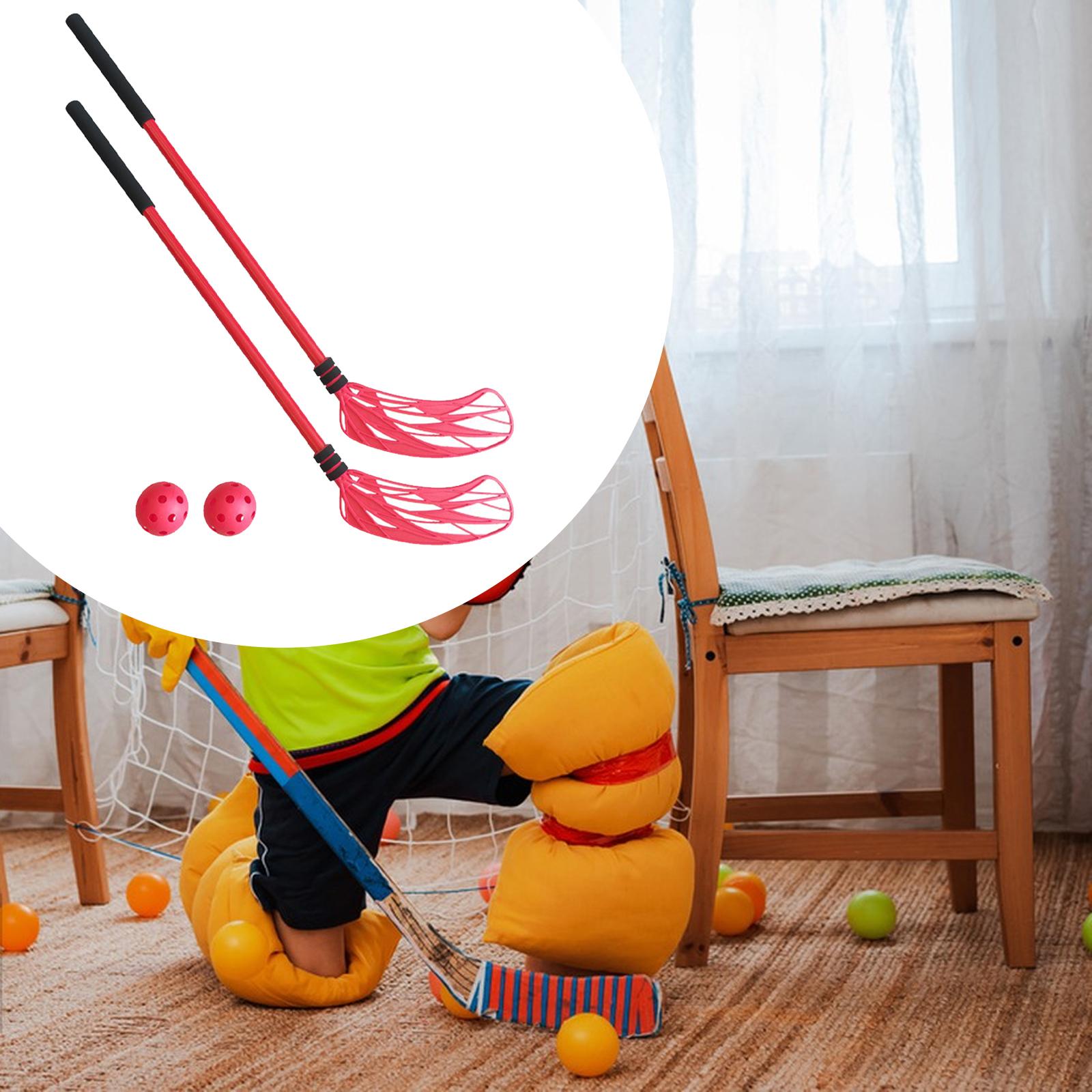 مجموعة تدريب هوكي الأرضية للأط - مراجعة Kids Outdoor Hockey Sticks وسعره