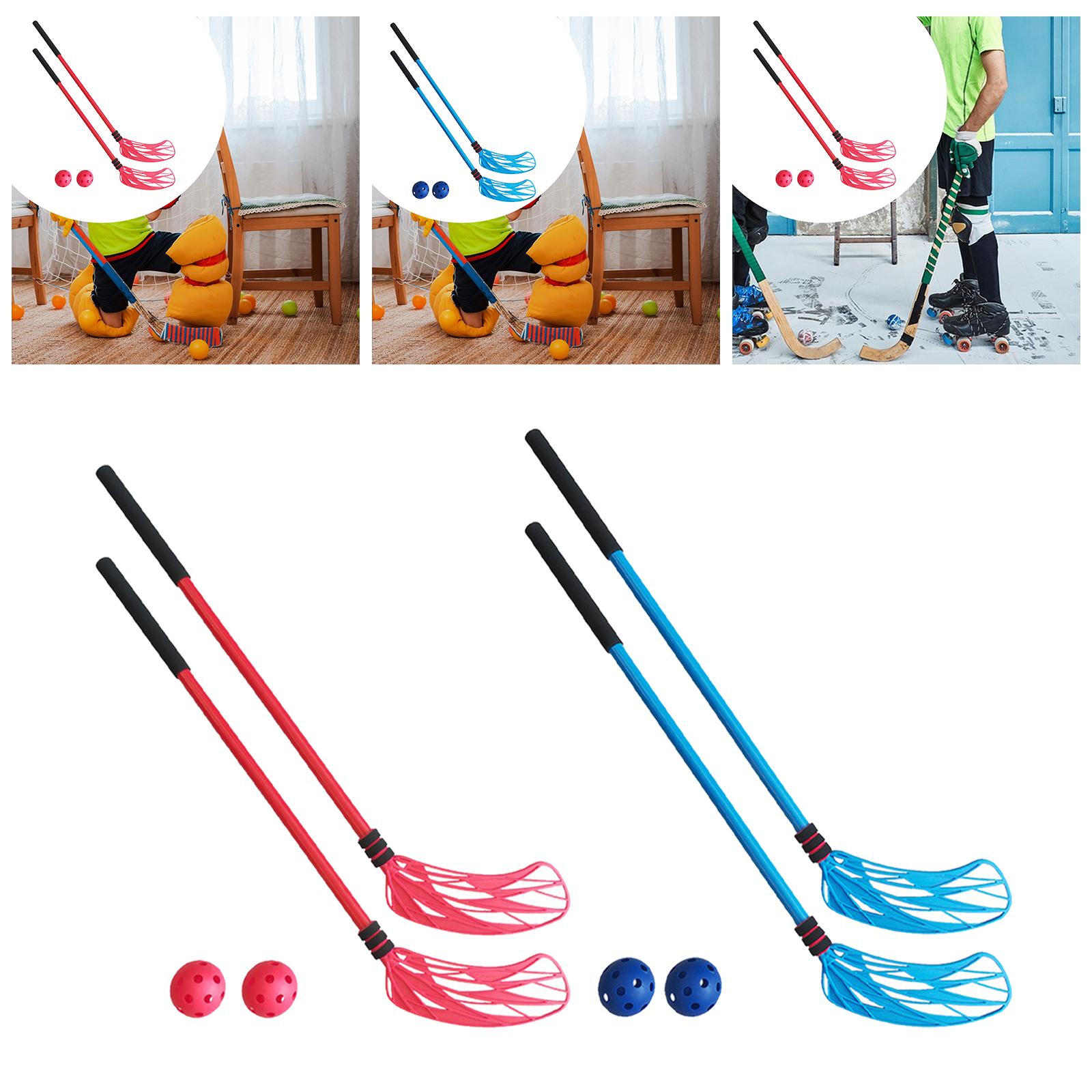 مجموعة تدريب هوكي الأرضية للأط - مراجعة Kids Outdoor Hockey Sticks وسعره