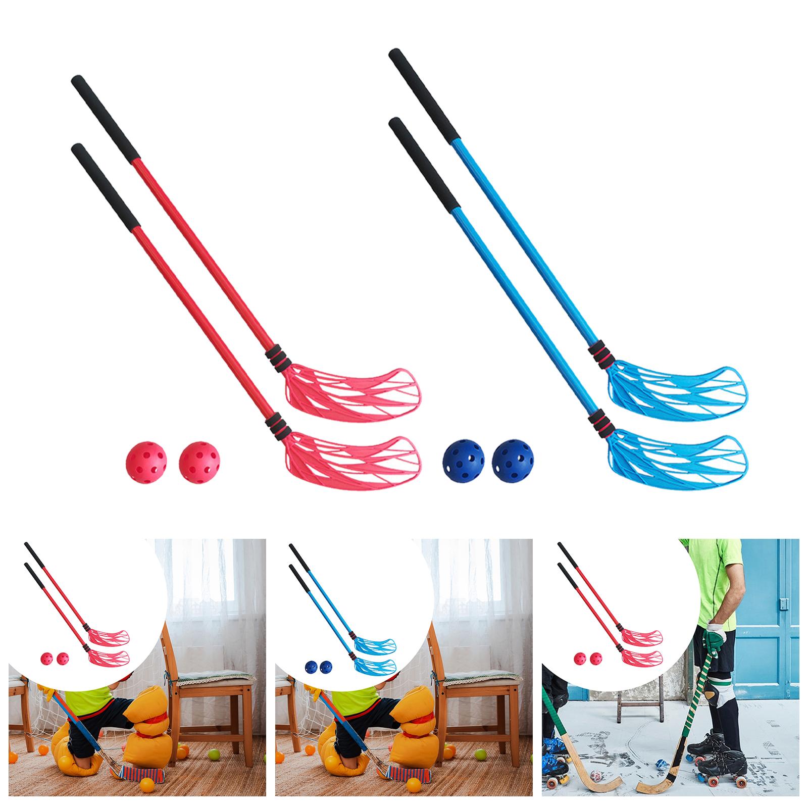 مجموعة تدريب هوكي الأرضية للأط - مراجعة Kids Outdoor Hockey Sticks وسعره