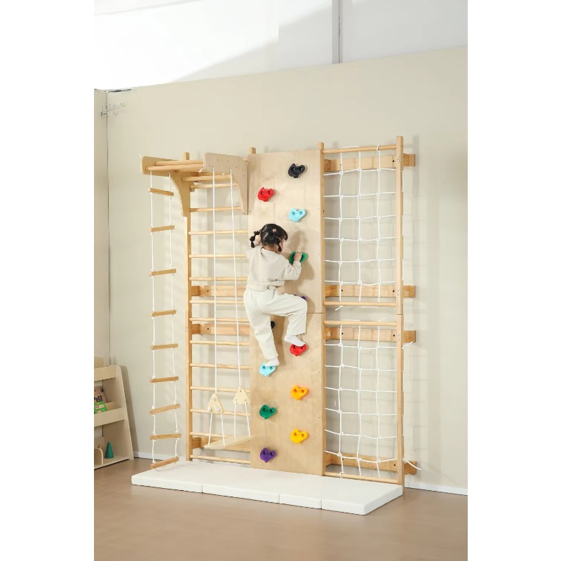 إطار تسلق خشبي للأطفال للاستخد - مراجعة Kids Outdoor Wooden Climbing Frame وسعره
