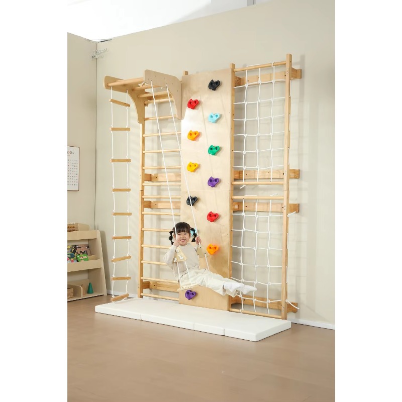 إطار تسلق خشبي للأطفال للاستخد - مراجعة Kids Outdoor Wooden Climbing Frame وسعره