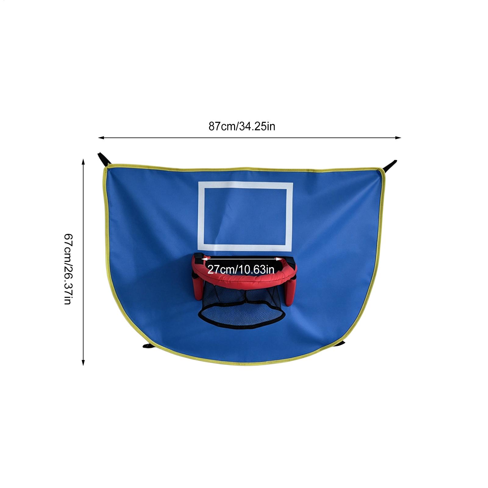 طقم كرة سلة للترامبولين مع مضخ - مراجعة Kids Outdoor Trampoline وسعره
