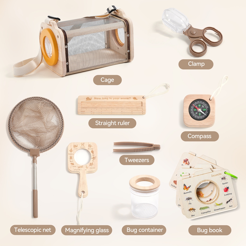 مجموعة أدوات استكشاف الطبيعة ل - مراجعة Kids Outdoor Adventure Kit وسعره