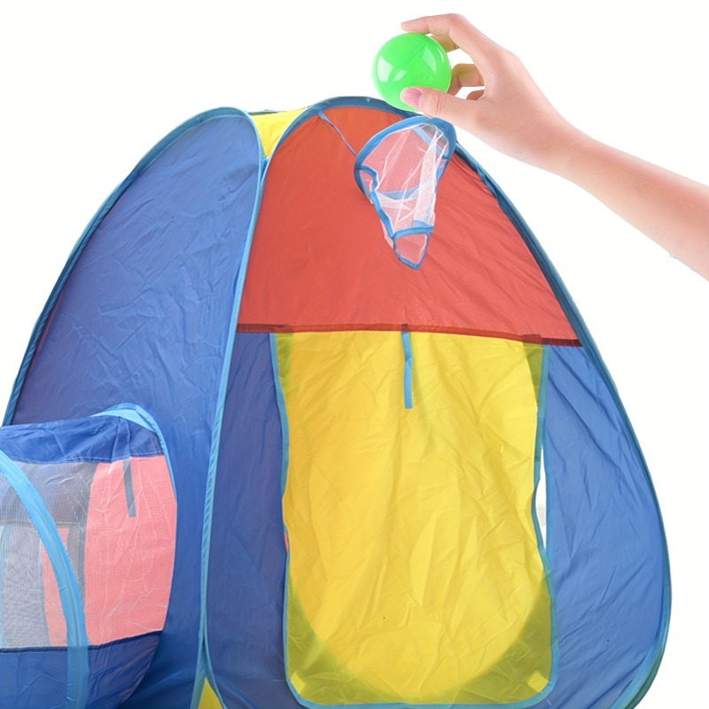 خيمة لعب للأطفال 3 في 1 مع كرة - مراجعة Kids Outdoor Play Ideas وسعره