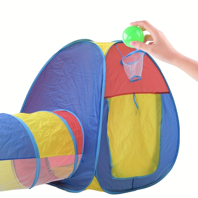 خيمة لعب للأطفال 3 في 1 مع كرة - مراجعة Kids Outdoor Play Ideas وسعره