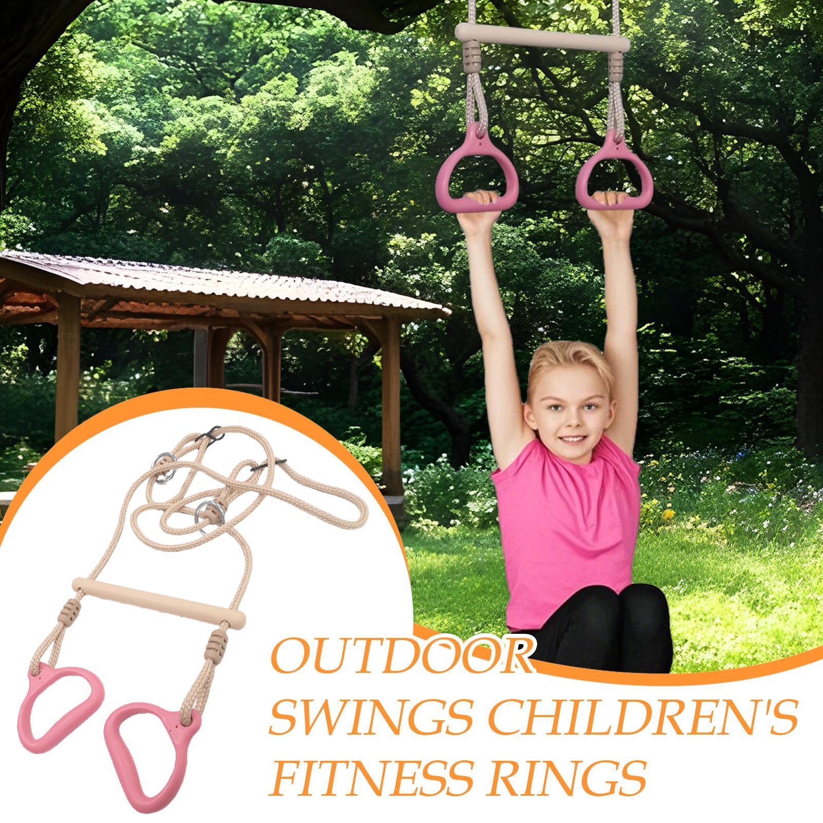 قضبان التأرجح الحسية المريحة،  - مراجعة Kids Outdoor Trampoline وسعره
