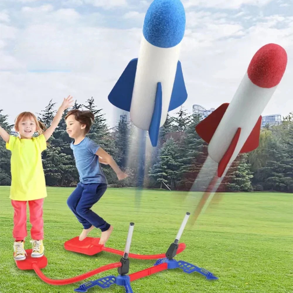 لعبة صاروخ هوائي للأطفال للاست - مراجعة Kids Outdoor Toys B&Q وسعره