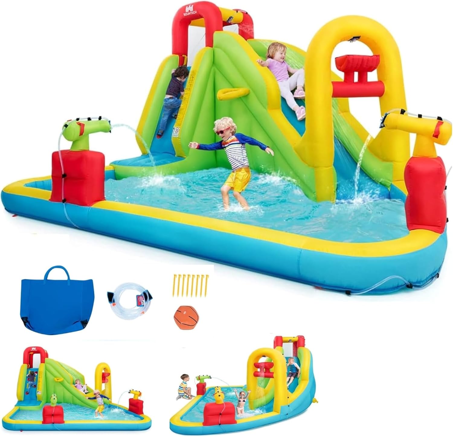 حديقة مائية قابلة للنفخ ضخمة ل - مراجعة Kids Outdoor Gifts وسعره