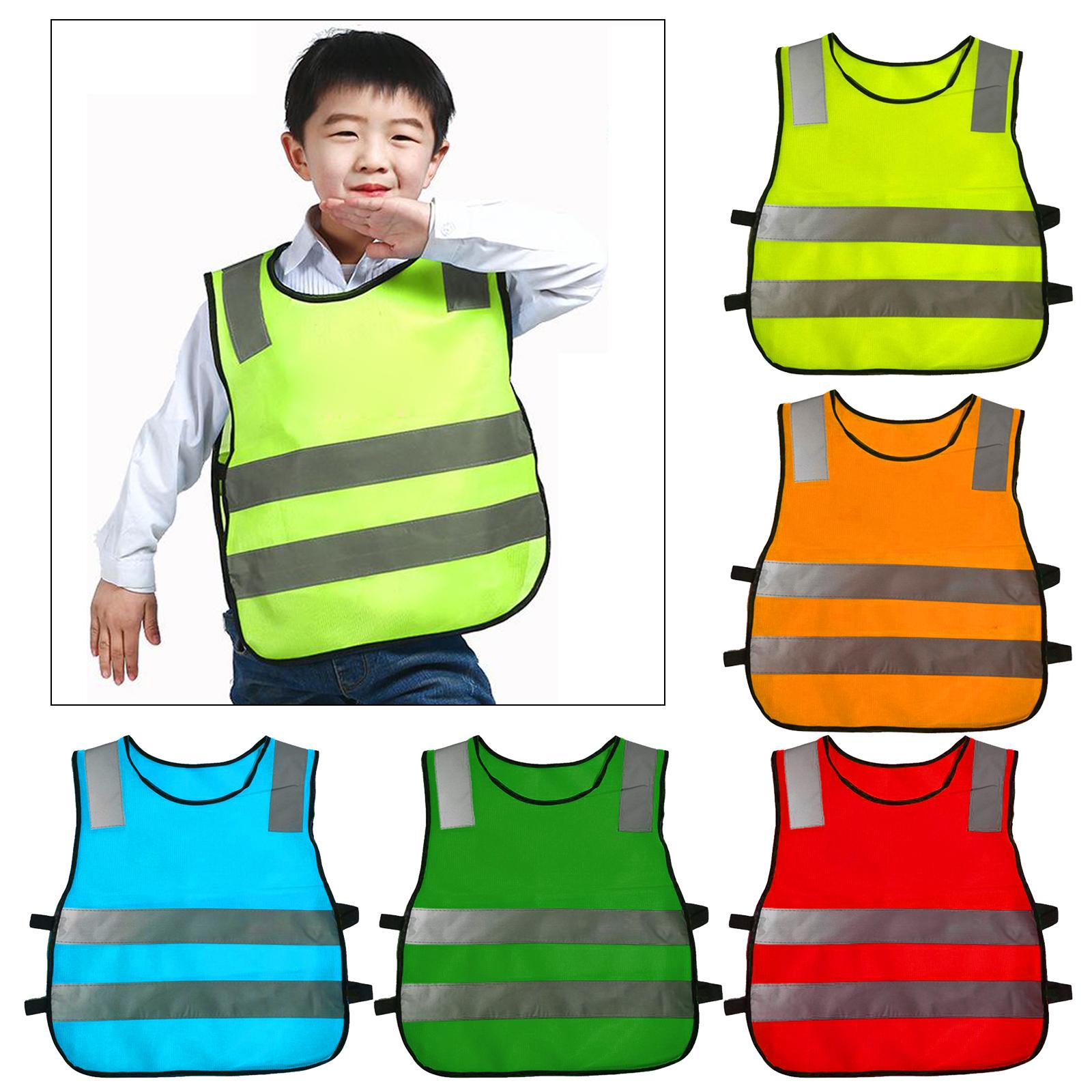 سترة عاكسة للأطفال باللون البر - مراجعة Kids Outdoor Vest وسعره