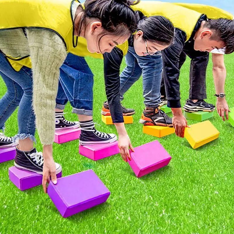 أحجار توازن ملونة من الفوم لتح - مراجعة Stepping Stone Foam وسعره