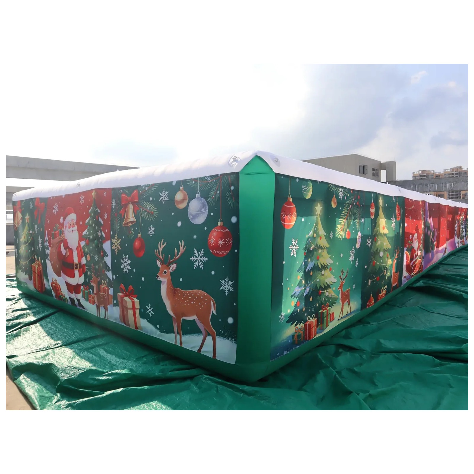 متاهة قابلة للنفخ تجارية طويلة - مراجعة Kids Outdoor Party Venue وسعره
