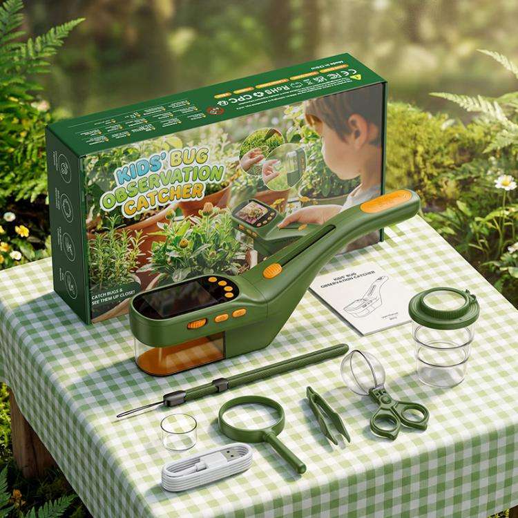 منظار حشرات للأطفال مصنوع من ا - مراجعة Kids Outdoor Adventure Kit وسعره
