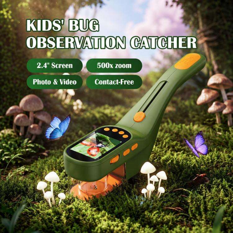 منظار حشرات للأطفال مصنوع من ا - مراجعة Kids Outdoor Adventure Kit وسعره