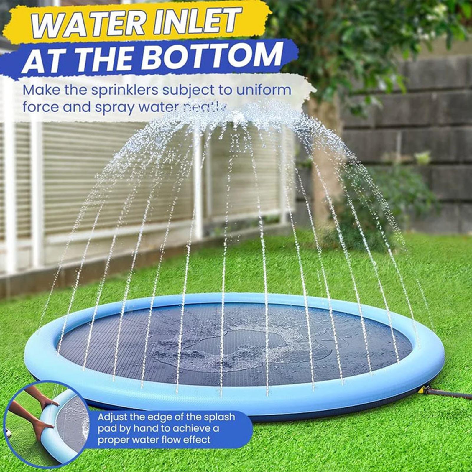 سجادة لعب للأطفال مع رشاشات مي - مراجعة Sprinkler Splash Pad وسعره