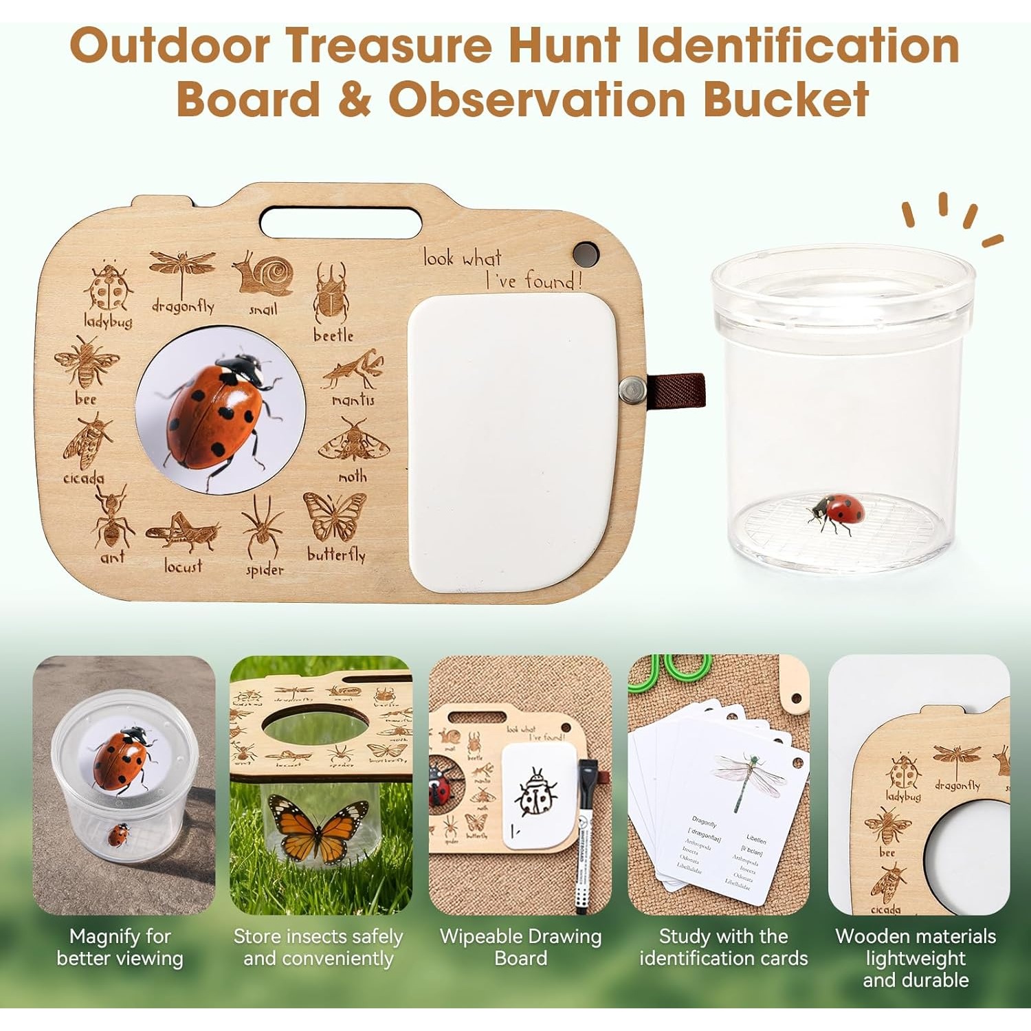 مجموعة أدوات التقاط الحشرات لل - مراجعة Kids Outdoor Adventure Kit وسعره