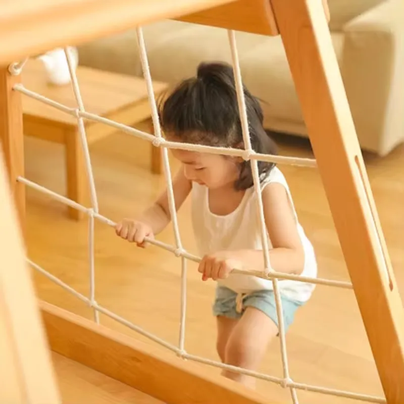 مجموعة تسلق خشبية للأطفال من م - مراجعة Kids Outdoor Wooden Climbing Frame وسعره