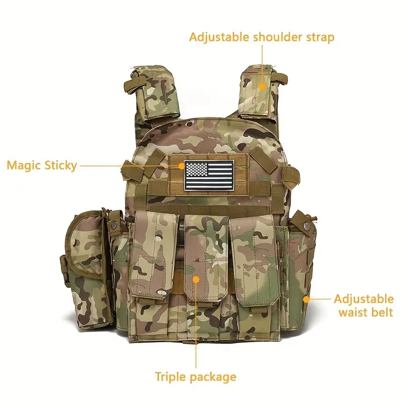 سترة تكتيكية مموهة للأطفال من  - مراجعة Kids Outdoor Vest وسعره