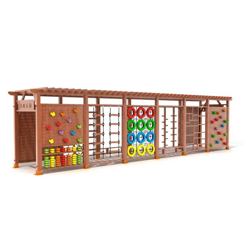 إطار تسلق خشبي خارجي للأطفال،  - مراجعة Kids Outdoor Wooden Climbing Frame وسعره