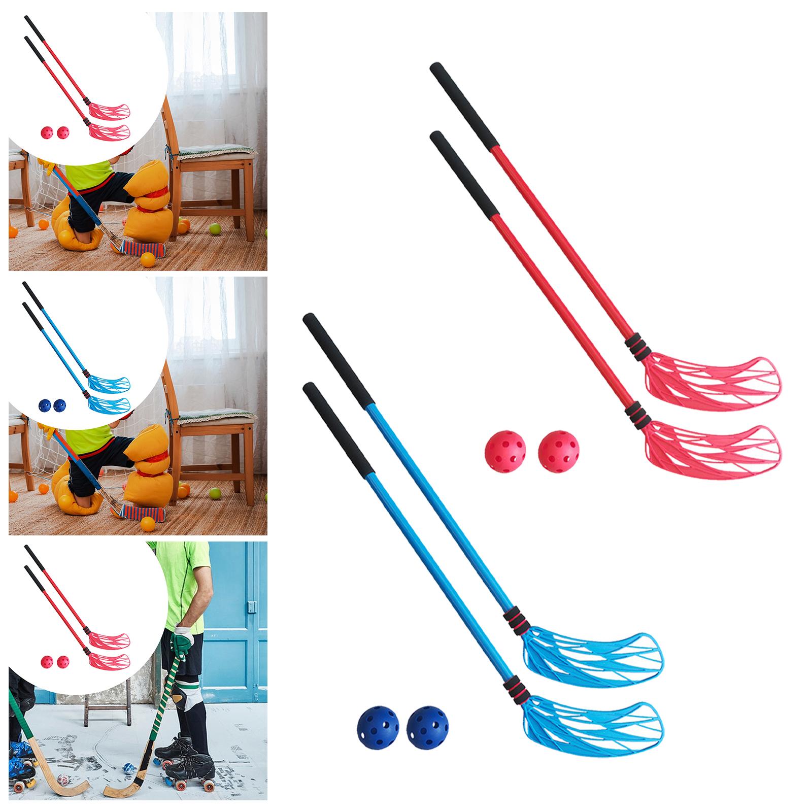 مجموعة لعبة هوكي للأطفال، عصي  - مراجعة Kids Outdoor Hockey Sticks وسعره