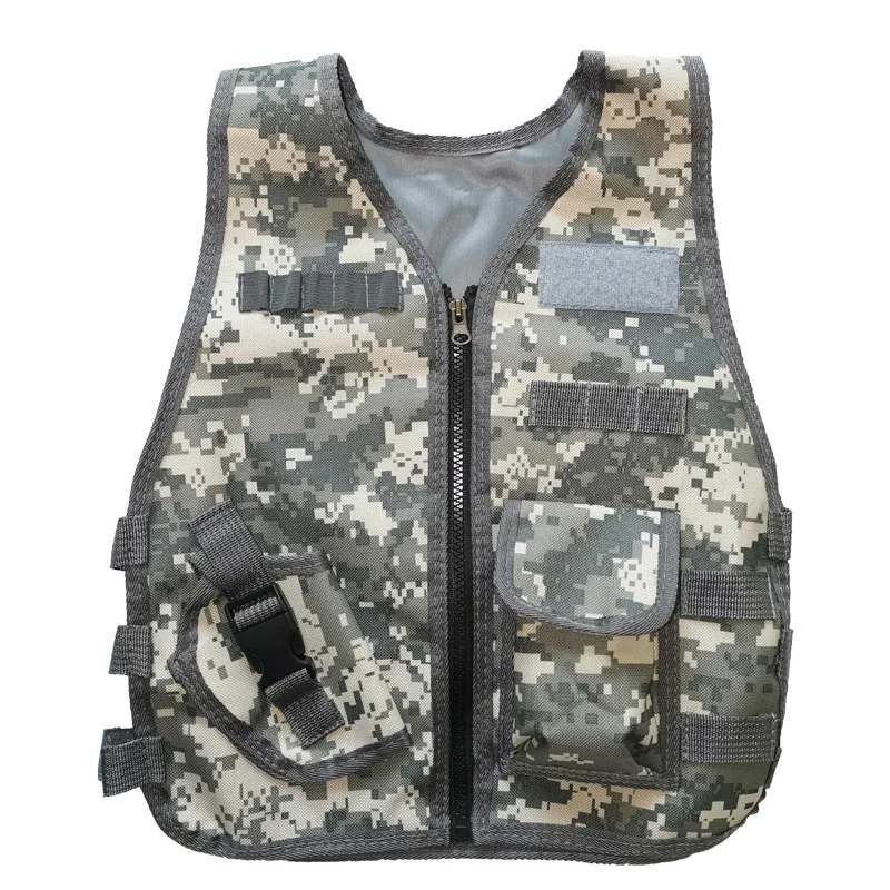 الأطفال الجيش التكتيكية العسكر - مراجعة Kids Outdoor Vest وسعره