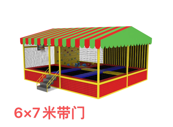 معدات حديقة الترامبولين المهني - مراجعة Kids Outdoor Trampoline وسعره