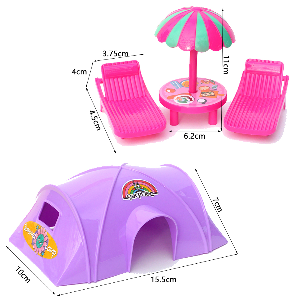 زينة دمية الشواء في الهواء الط - مراجعة Kids Outdoor Doll House وسعره