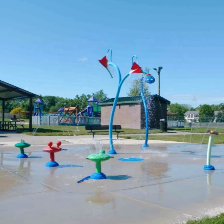 مجموعة معدات لعب مائية خارجية  - مراجعة Sprinkler Splash Pad وسعره