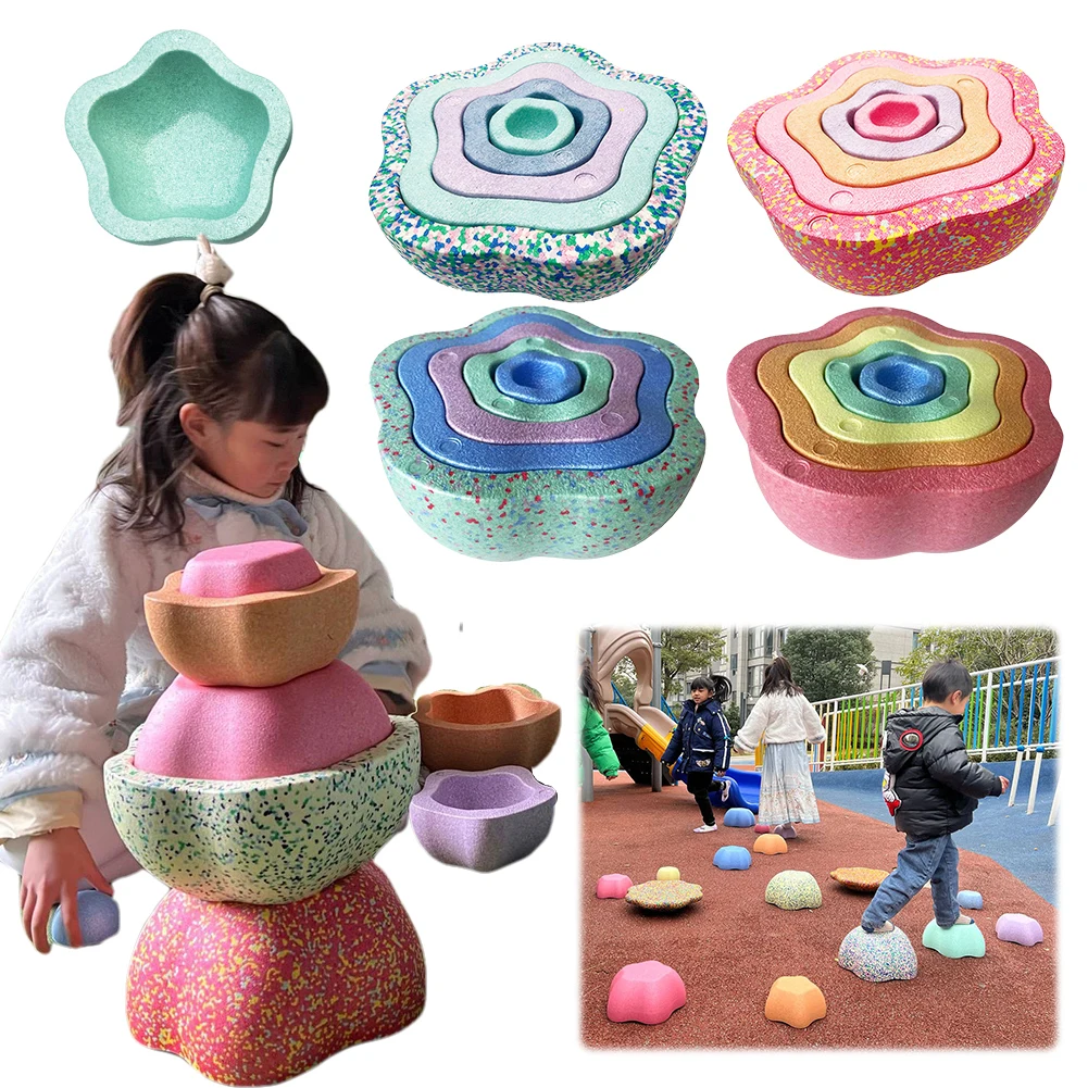 التوازن يخطو قوس قزح حجر الاطف - مراجعة Stepping Stone Foam وسعره