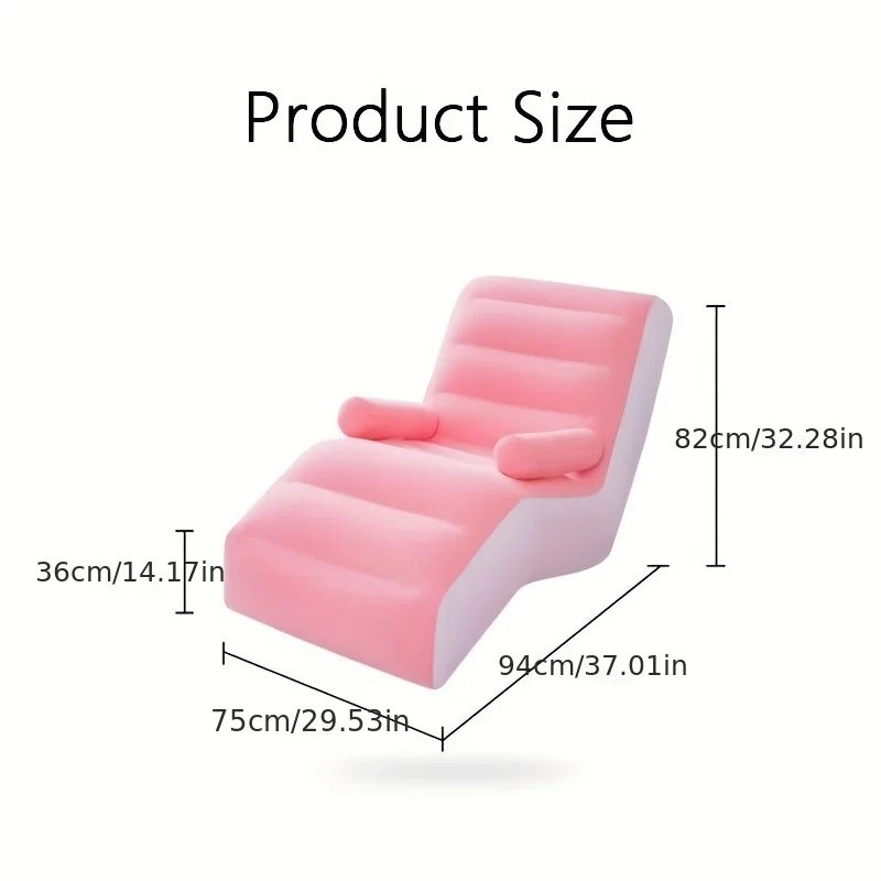 كرسي أريكة قابل للنفخ على شكل  - مراجعة Kids Outdoor Lounge Chair وسعره