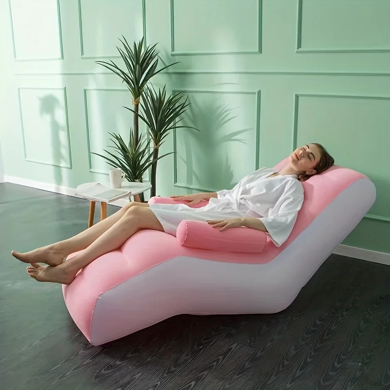 كرسي أريكة قابل للنفخ على شكل  - مراجعة Kids Outdoor Lounge Chair وسعره