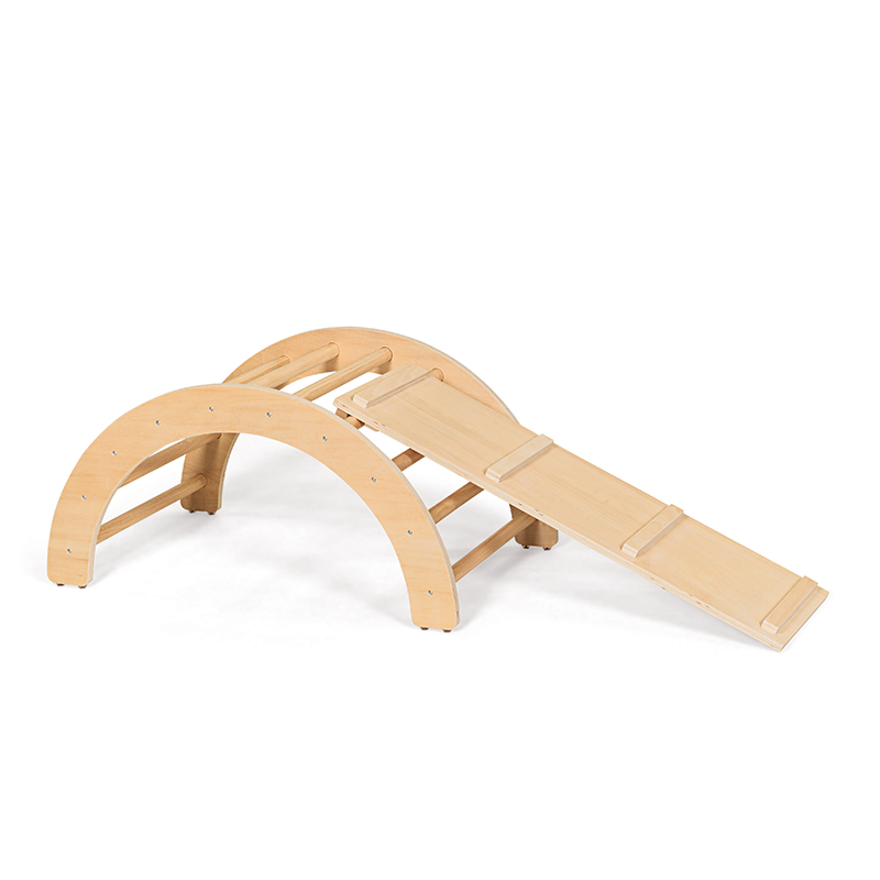 إطار تسلق خشبي للأطفال ومنحدر  - مراجعة Kids Outdoor Wooden Climbing Frame وسعره